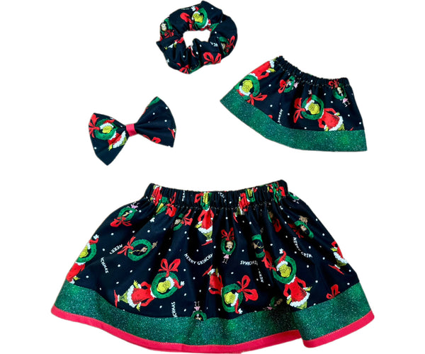 Grinchmas Skirt