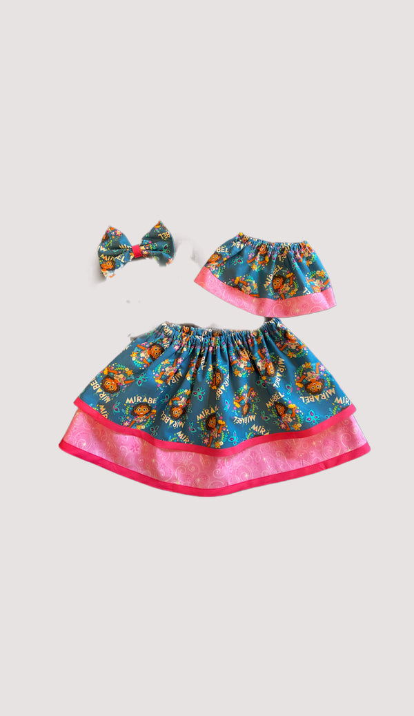 Mirabel Skirt and Hair Accessories