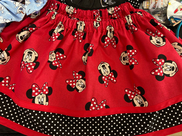 Red Minnie Skirt
